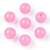 Opaque Plastic Beads X-KY-T005-6mm-602-1