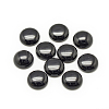 Synthetic Black Stone Cabochons G-R416-20mm-46-1-1