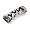 304 Stainless Steel Twisted Chain Connector Charms STAS-Z147-11AS-04-2