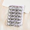 202 Stainless Steel Polishing Hoop Earrings EJEW-M106-02P-04-2