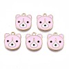 Alloy Enamel Pendants LS-ENAM-N054-75E-1
