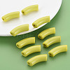 Opaque Acrylic Beads MACR-S372-001B-13-0648-6