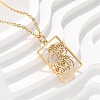 304 Stainless Steel Necklace LS-NJEW-D330-01G-01-1