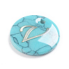 Synthetic Turquoise Charms G-L561-001V-2