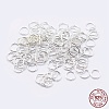 925 Sterling Silver Saw Cut Open Jump Rings STER-F036-02S-0.7x5mm-4