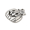 Tibetan Style Zinc Alloy Pendants TIBEP-R334-072AS-RS-2