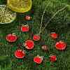 30Pcs 5 Styles Alloy Enamel Pendants ENAM-CJ0006-39-6