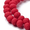 Glass Beads Strands X1-EGLA-A034-P8mm-MD22-4