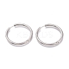 Tarnish Resistant 201 Stainless Steel Huggie Hoop Earrings EJEW-O095-05-31-1