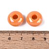 Opaque Acrylic European Beads OACR-E033-19J-2