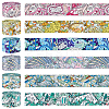 6Pcs 6 Colors Polyester Ribbons OCOR-FH0001-48A-1