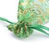 Printed Organza Bags X1-OP-R024-7x9-M-5
