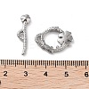 Non-Tarnish 304 Stainless Steel Toggle Clasps STAS-A092-02P-3