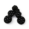Handmade Chinese Frogs Knots Buttons Sets AJEW-WH0258-261B-1