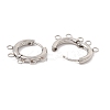 Tarnish Resistant 304 Stainless Steel Hoop Earring Findings LS-STAS-D183-01P-2