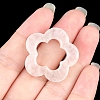Natural Quartz Crystal Hollow Flower Pendants PW-WG95796-10-1