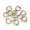 Tibetan Style Heart Bead Frames MLF11198Y-NF-1