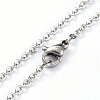 Non-Tarnish 304 Stainless Steel Pendant Necklaces NJEW-E147-06P-3