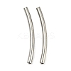 Non-Tarnish 304 Stainless Steel Tube Beads STAS-B047-27G-P-1
