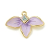 Rack Plating Alloy Rhinestone Pendants FIND-M033-03A-03-1