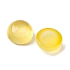 Natural Yellow Agate Cabochons G-K348-07B-04-2