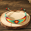 Bohemian Style Geometric Glass Seed Bead Handmade Bracelet for Women HL6362-3-1