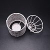 Iron Candle Holder AJEW-WH0240-70-2