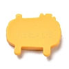 Street Sign Opaque Resin Cabochons RESI-E044-01E-2