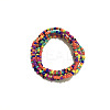 Glass Seed Beaded Waist Beads WG0248E-27-1