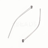 Tarnish Resistant 304 Stainless Steel Ball Head Pins LS-STAS-O105-04-0.6x40mm-2