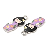 Alloy Enamel Pendants X-FIND-C037-17P-3