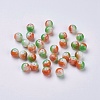 Spray Painted Resin Beads RESI-K005-02G-1