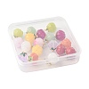 24Pcs 9 Colors Glass Charms GLAA-FS0002-42-6