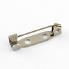 Tarnish Resistant 304 Stainless Steel Pin Brooch Back Bar Findings X-STAS-Q184-02-1