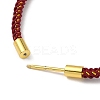 Braided Nylon Cord Bracelet Making MAK-L043-01G-01-2