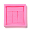 DIY Eye Shadow Box Food Grade Silicone Fondant Molds DIY-F072-09-1