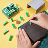Plastic Uppercase Letter Clay Stamp Sets DIY-WH0750-114B-4