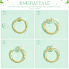 Unicraftale 20Pcs 304 Stainless Steel Clip-on Earring Findings STAS-UN0055-12-5