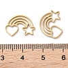 Ion Plating(IP) 304 Stainless Steel Cabochons STAS-Q333-26G-3