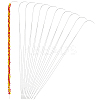 10Pcs 201 Stainless Steel Bented Beading Needles TOOL-BBC0001-07-1-1