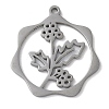 Non-Tarnish 304 Stainless Steel Pendants STAS-P338-01I-P-1