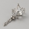 Brass Pearl Cage Pendant Mounting KK-WH0064-06P-2