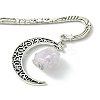 Natural Amethyst Raw Beads Bookmarks AJEW-JK00201-03-3