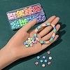224Pcs 8 Colors Handmade Polymer Clay Beads CLAY-YW0001-53-5