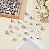 130Pcs 13 Styles Tibetan Style Alloy European Beads MPDL-ME0001-02-5