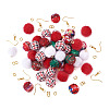 DIY Christmas Style Earring Making Kits DIY-TA0008-88-3