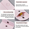 12Pcs 2 Colors Square Velvet Jewelry Bags TP-CP0001-02A-6