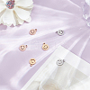 6Pcs 3 Colors 304 Stainless Steel Charms STAS-LP0001-31-3