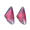 Transparent Resin Pendants RESI-Q216-001H-1