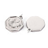 Non-Tarnish 316 Surgical Stainless Steel Pendants STAS-S116-124P-2